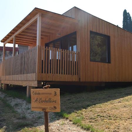 Cabanas Compostela - Cabana A Carballeira ซานติอาโก เด กอมโปสเตลา ภายนอก รูปภาพ